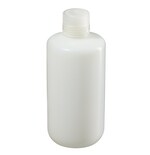 Nalgene&trade; 窄口氟化 HDPE 带盖瓶