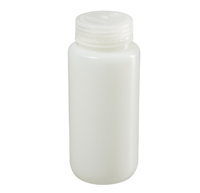 Nalgene&trade; 氟化 HDPE 带盖广口瓶