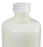 Nalgene&trade; 窄口氟化 HDPE 带盖瓶