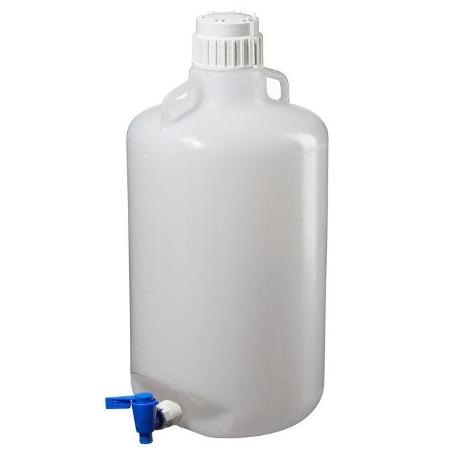 Nalgene&trade; LDPE, Round Carboy with Spigot