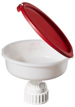 Nalgene&trade; 安全废料漏斗