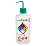 Nalgene&trade; Narrow-Mouth Right-to-Know LDPE Wash Bottles
