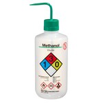 Nalgene&trade; Narrow-Mouth Right-to-Know LDPE Wash Bottles