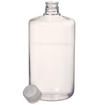 Nalgene&trade; 聚碳酸酯带盖窄口瓶