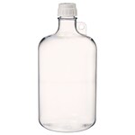 Nalgene&trade; 聚碳酸酯带盖窄口瓶