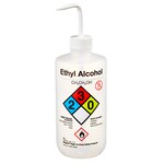 Nalgene&trade; LDPE 窄口易认洗瓶