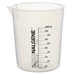 Nalgene&trade; 聚丙烯 Griffin 低型塑料烧杯