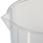 Nalgene&trade; Polypropylene Griffin Low-Form Plastic Beakers
