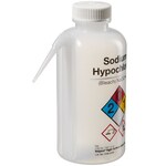 Nalgene&trade; Vented Unitary Right-to-Know LDPE Wash Bottles