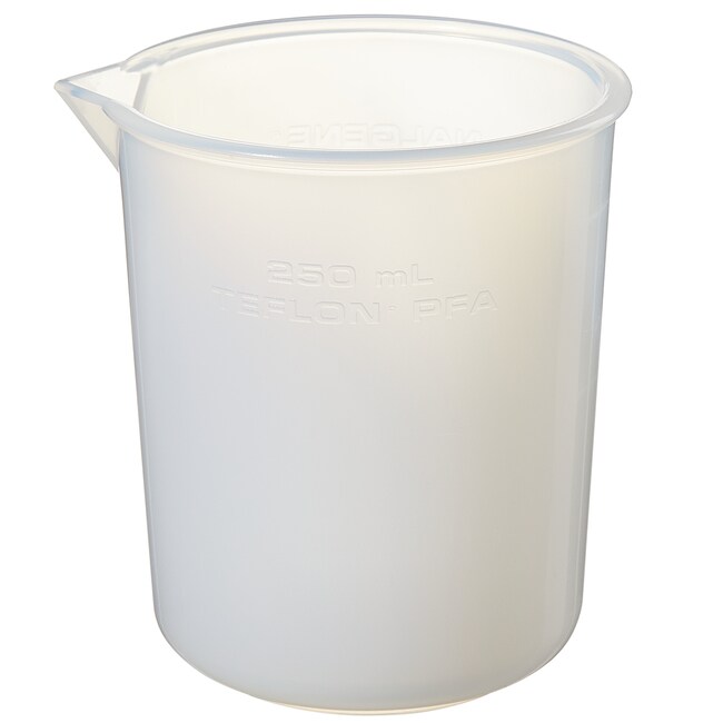 Nalgene&trade; Griffin 低型 PFA 塑料烧杯