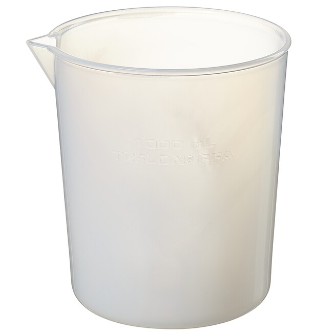 Nalgene&trade; Griffin Low-Form PFA Plastic Beakers