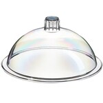 Nalgene&trade; 可高压灭菌聚丙烯干燥器：蓝色主体，带透明聚碳酸酯盖