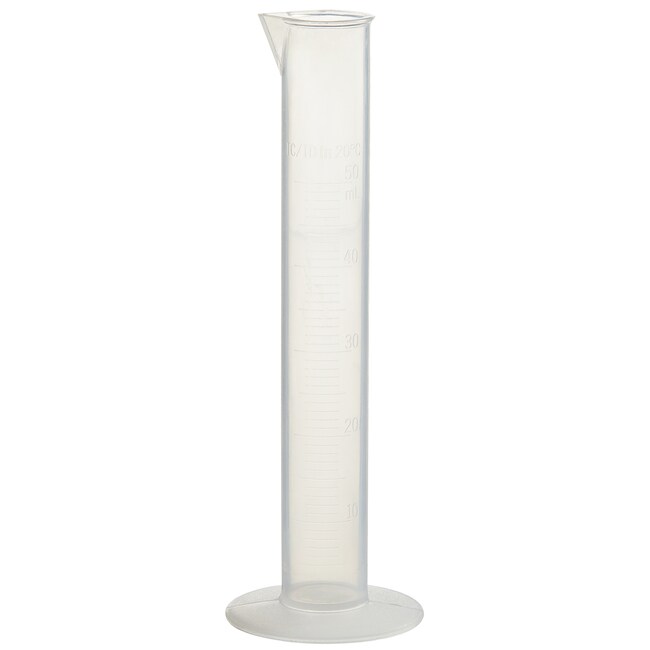 Nalgene&trade; Polypropylene Economy Plastic Graduated Cylinders