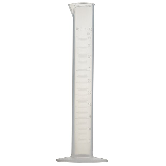Nalgene&trade; Polypropylene Economy Plastic Graduated Cylinders