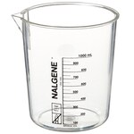 Nalgene&trade; PMP Griffin Low-Form Plastic Beakers
