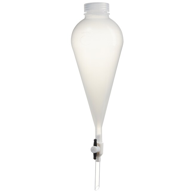 Nalgene&trade; Polypropylene Copolymer (PPCO) Separatory Funnels with Closure