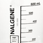 Nalgene&trade; PMP Griffin 低型塑料烧杯