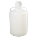 带管材的 Nalgene&trade; 聚丙烯细口大瓶