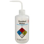 Nalgene&trade; Narrow-Mouth Right-to-Know LDPE Wash Bottles