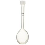 Nalgene&trade; Class B Polymethypentene (PMP) Volumetric Flasks with Screw Caps