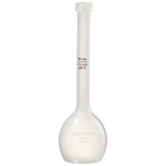 带盖 Nalgene&trade; B 级聚丙烯共聚物容量瓶