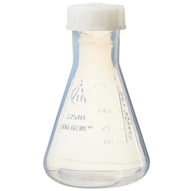 Nalgene&trade; Erlenmeyer Flasks made with Teflon&trade; fluoropolymer and Closure made with Tefzel&trade;