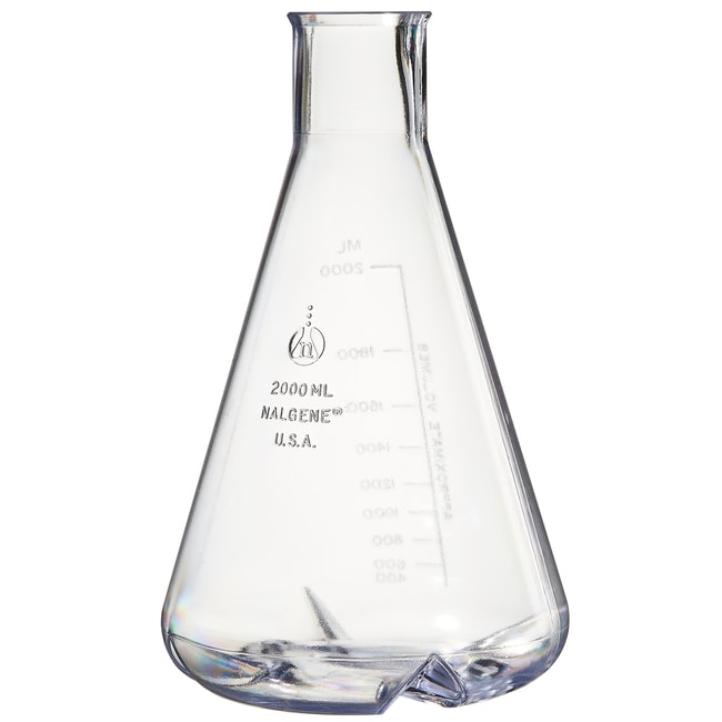 Nalgene&trade; Polycarbonate Baffled Culture Flasks