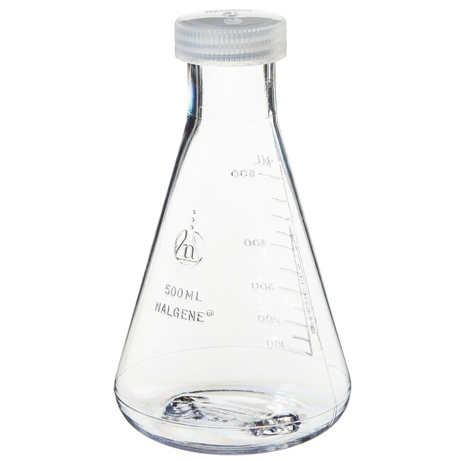Nalgene&trade; Polycarbonate Erlenmeyer Flasks with Closure