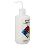 Nalgene&trade; Narrow-Mouth Right-to-Know LDPE Wash Bottles