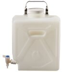 Nalgene&trade; 氟化 HDPE 带龙头大瓶