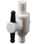 Nalgene&trade; 聚丙烯分离漏斗（带密封件）的替换旋塞阀组件