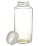 Nalgene&trade; 广口 PMP 带盖瓶