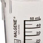 Nalgene&trade; PMP Griffin 低型塑料烧杯