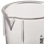 Nalgene&trade; PMP Griffin 低型塑料烧杯