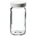 Wide-Mouth Tall-Profile Clear Glass Jars with Closure