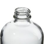 I-Chem&trade; Boston Round Narrow-Mouth Clear Glass Bottles with Closure