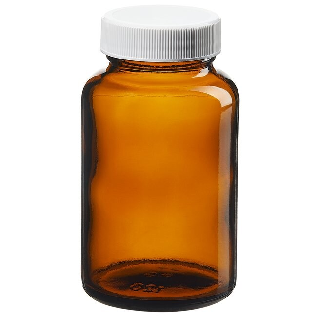 I-Chem&trade; 棕色广口带盖玻璃包装瓶