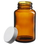 I-Chem&trade; 棕色广口带盖玻璃包装瓶