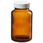 I-Chem&trade; 棕色广口带盖玻璃包装瓶