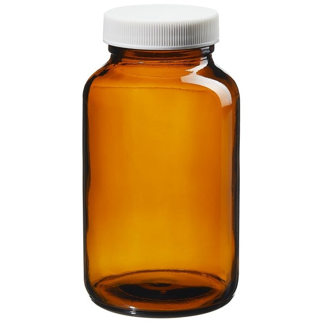 I-Chem&trade; 棕色广口带盖玻璃包装瓶