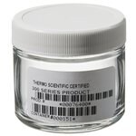 广口带盖矮型透明玻璃罐