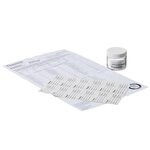 广口带盖矮型透明玻璃罐