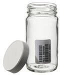 透明广口带盖高玻璃罐