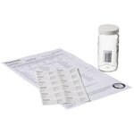 透明广口带盖高玻璃罐