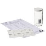 透明广口带盖高玻璃罐