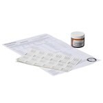 I-Chem&trade; 广口矮型琥珀色玻璃罐