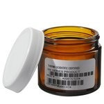 I-Chem&trade; 广口矮型琥珀色玻璃罐