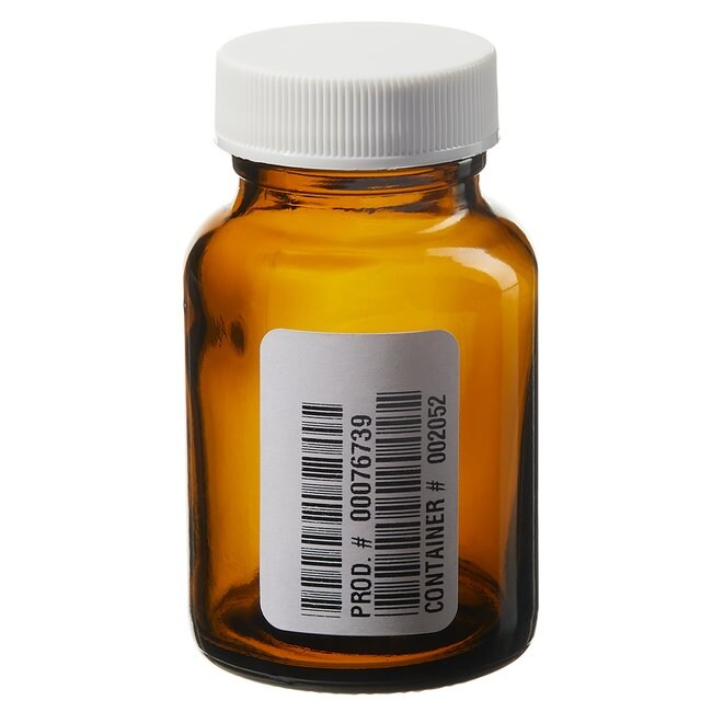 I-Chem&trade; Wide-Mouth Amber Glass Packer with Closure