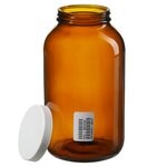 I-Chem&trade; 棕色广口带盖玻璃包装瓶