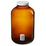 I-Chem&trade; 棕色广口带盖玻璃包装瓶